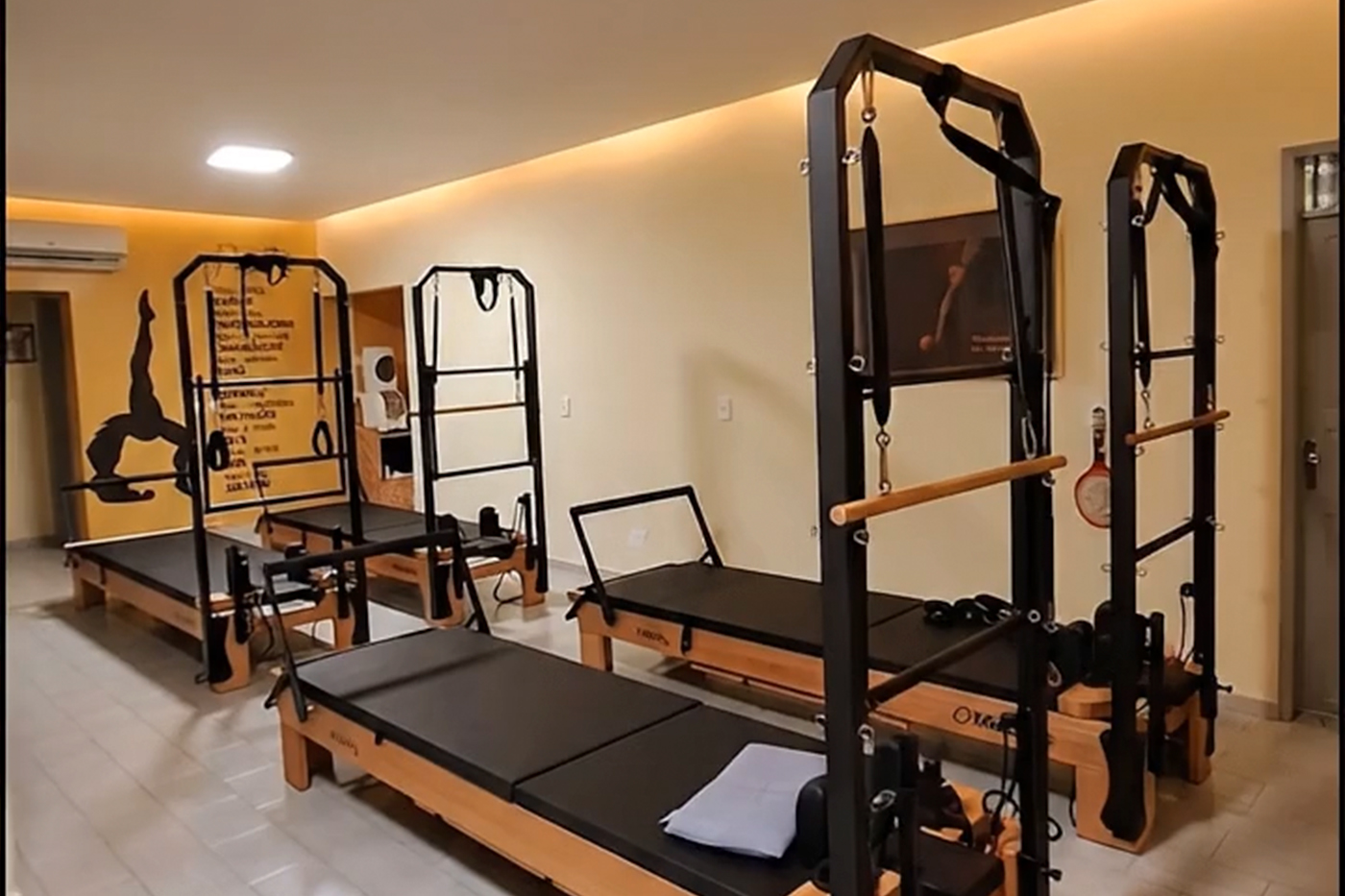 Sala de Pilates do Instituto Alcimara Morais em Pau dos Ferros - RN
